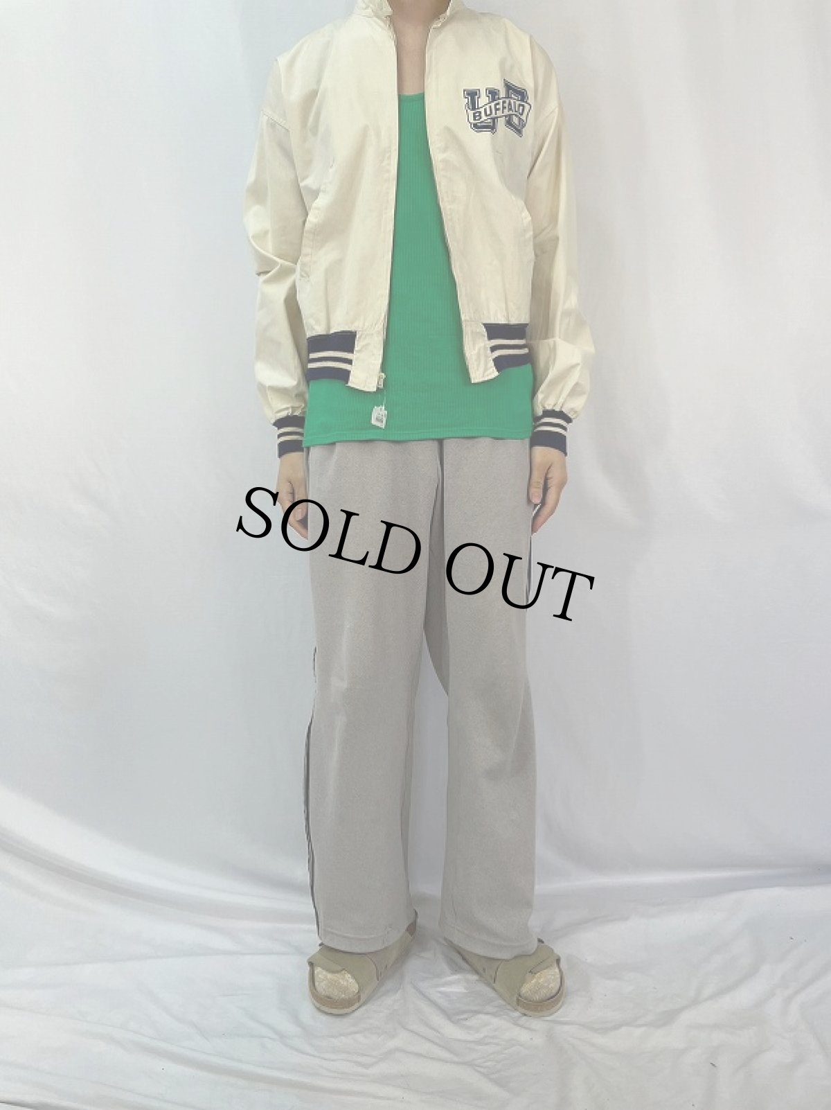 画像2: 60's Cru-Cut "BUFFALO" コットンジャケット SIZE46 (2)