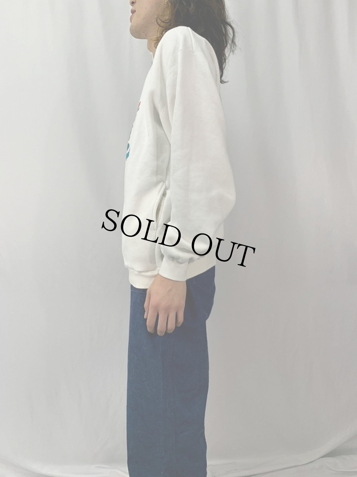 画像4: "FORBIDDEN CITY" ポケット付き ドラゴンプリントスウェット (4)