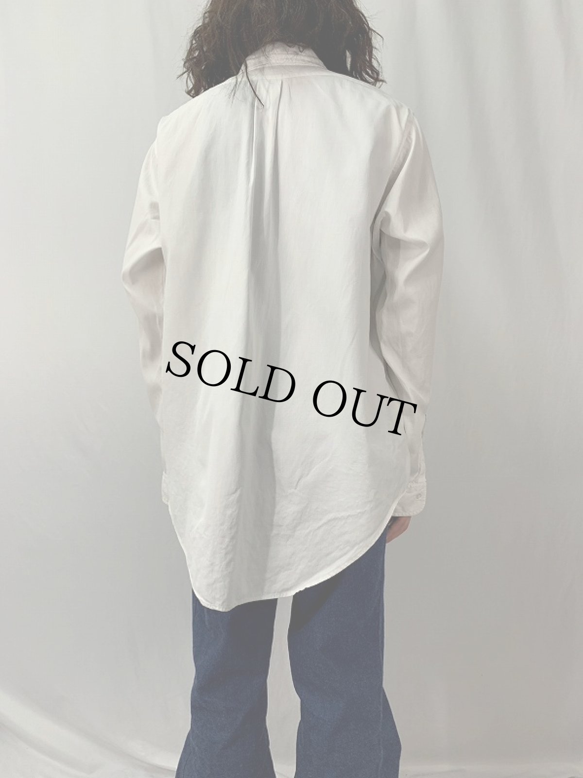 画像4: 90's Brooks Brothers USA製 コットンシャツ 16-5 (4)