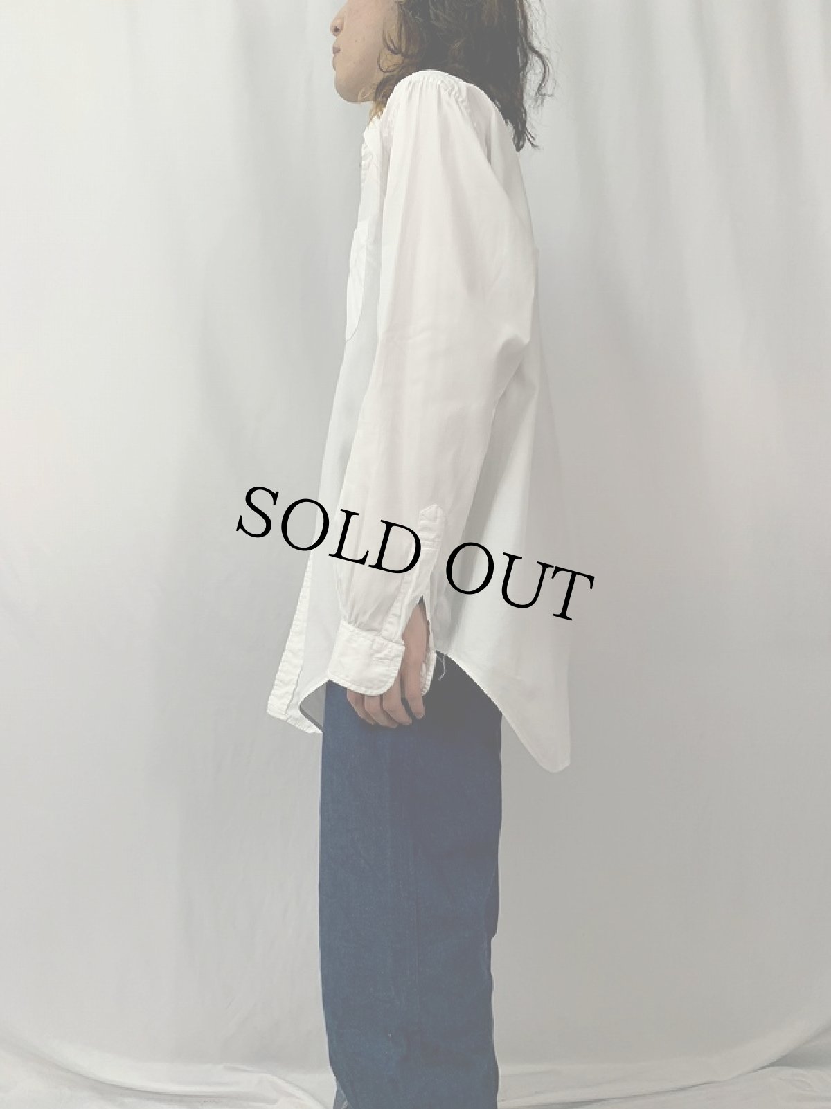 画像3: 90's Brooks Brothers USA製 コットンボタンダウンシャツ 15 1/2-3 (3)