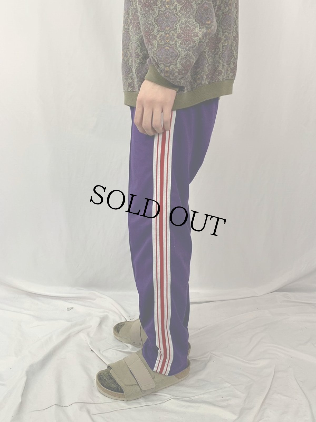 画像3: Athletic USA製 サイドライン トラックパンツ M (3)