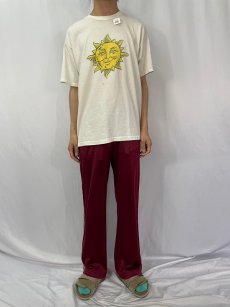 画像3: 【SALE】 90's USA製 "earth preserv" 太陽イラストプリントTシャツ XL (3)
