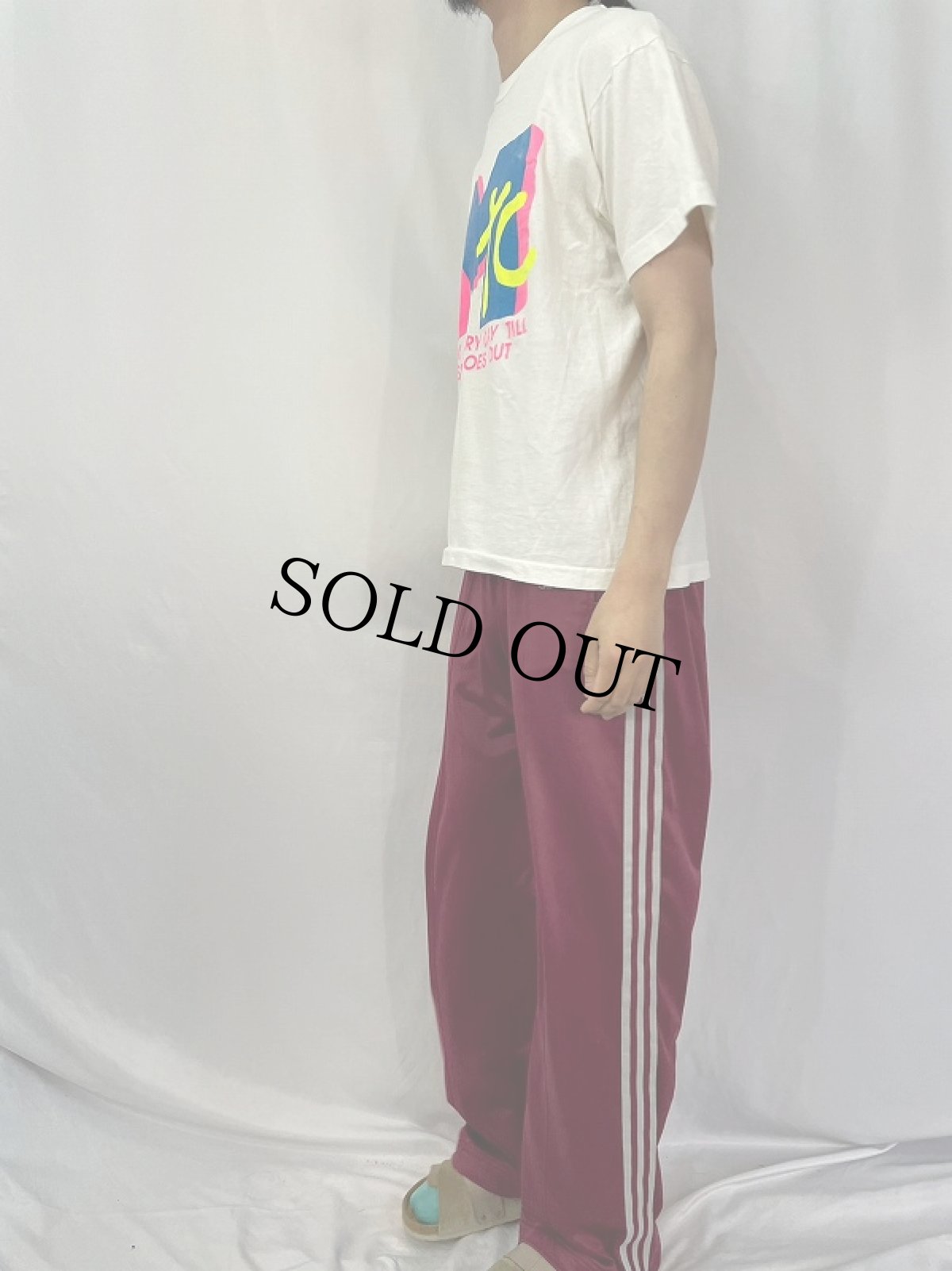 画像3: 90's USA製 "MTC" パロディプリントTシャツ L (3)