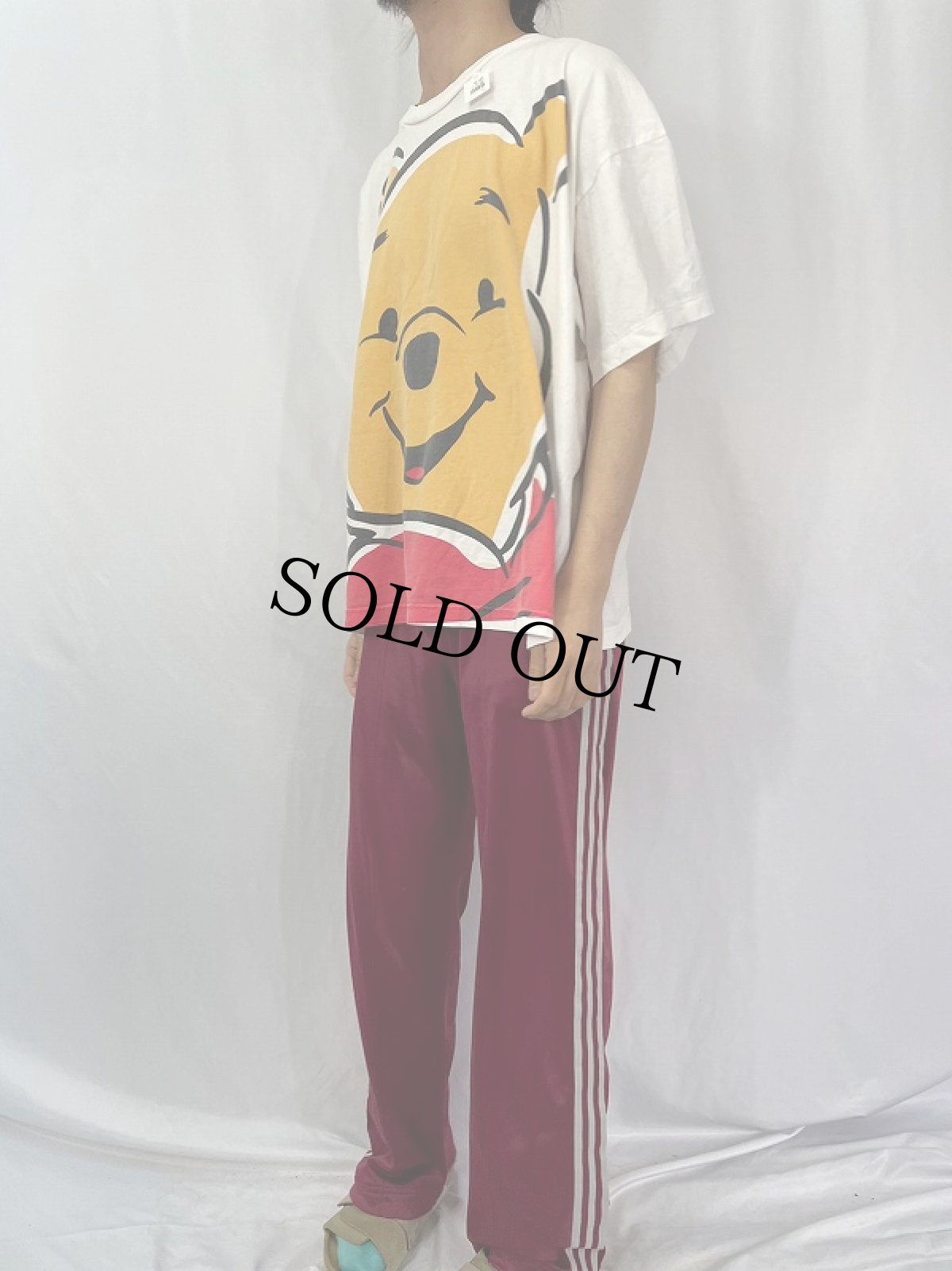 画像3: 90's Disney くまのプーさん キャラクタープリントTシャツ 3X (3)