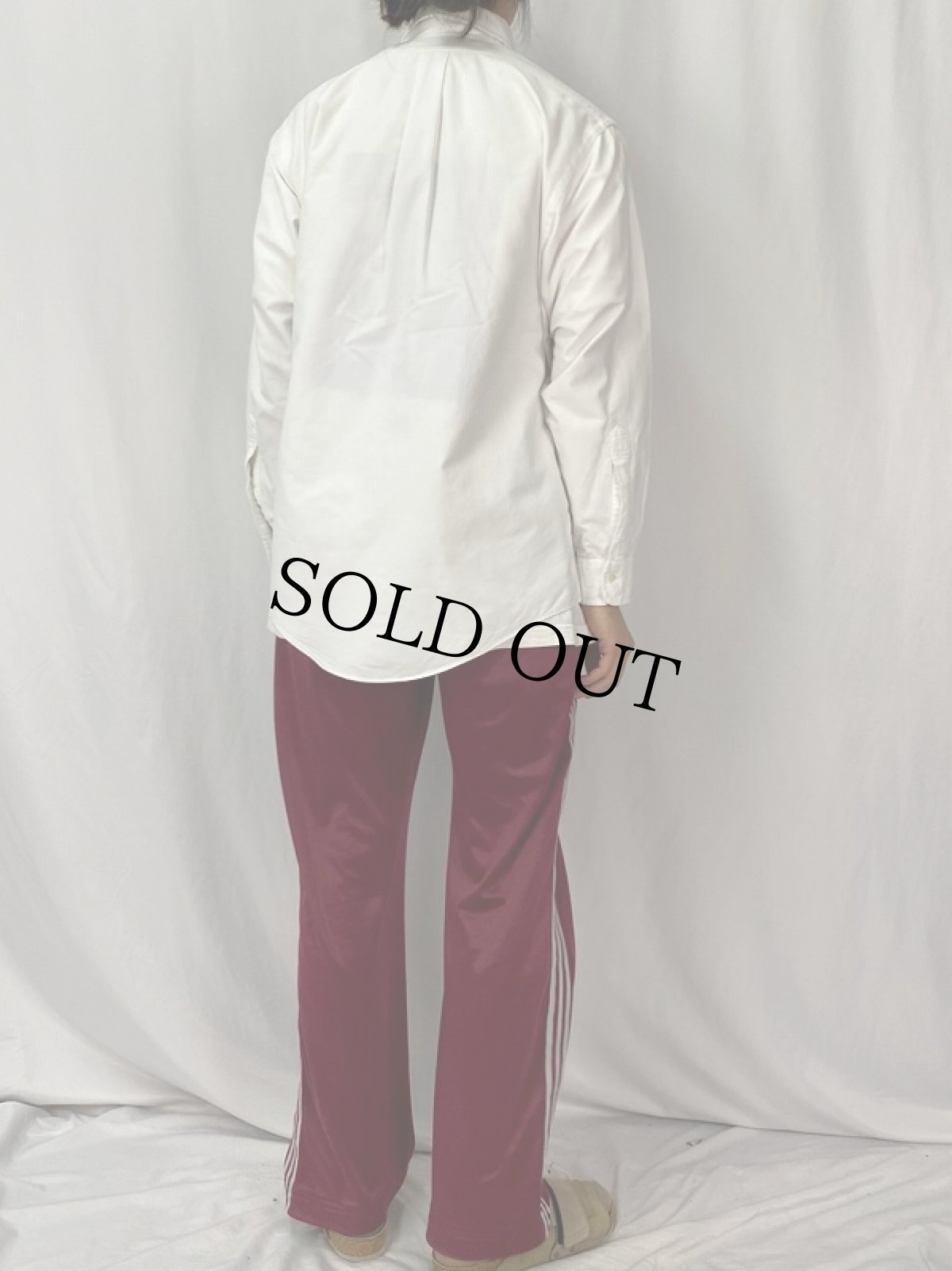 画像4: 90's Brooks Brothers USA製 "SLIM FIT" オックスフォードボタンダウンシャツ SIZE17-6 (4)