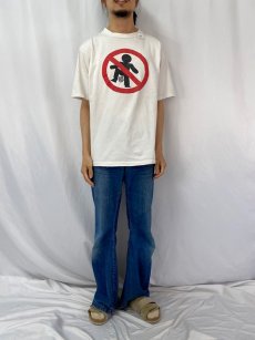 画像3: 90's  USA製 ピクトグラムプリントTシャツ XL (3)