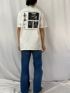 画像5: 90's USA製 "WE'RE DOING ALL WE CAN..." レントゲンプリントTシャツ L (5)