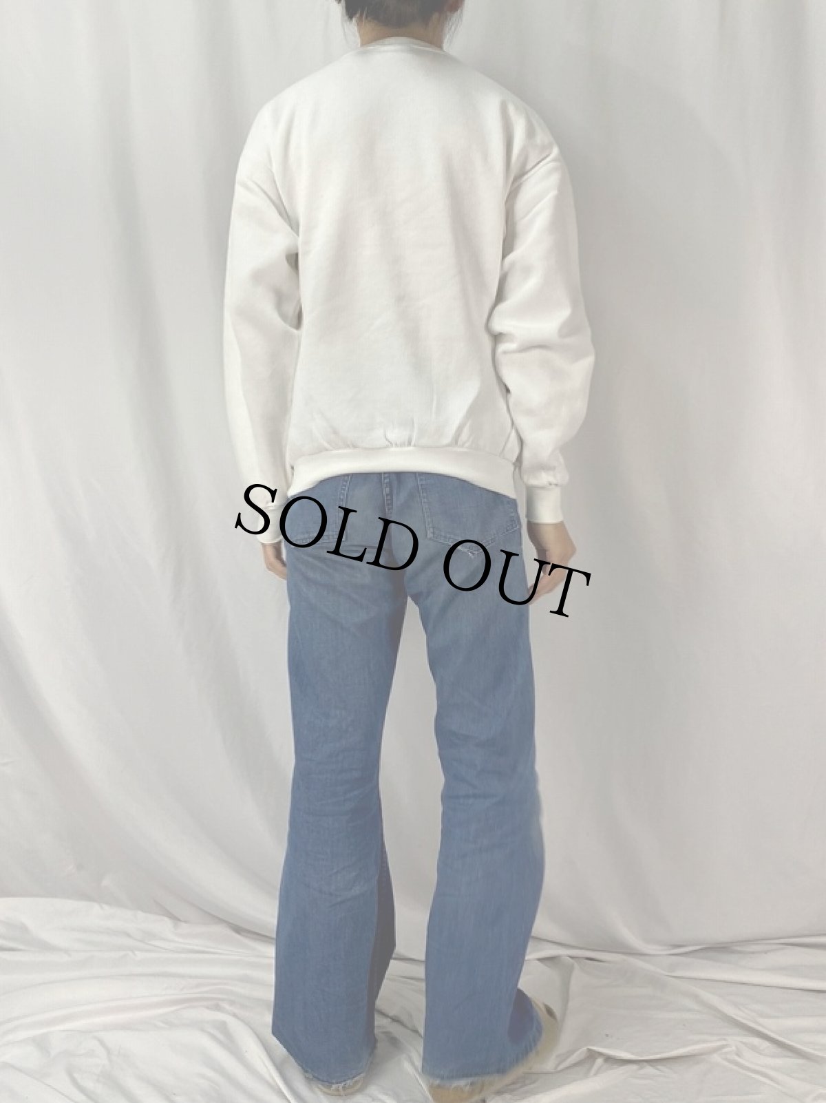 画像4: 90's Disney MICKEY MOUSE USA製 キャラクタープリントスウェット L (4)