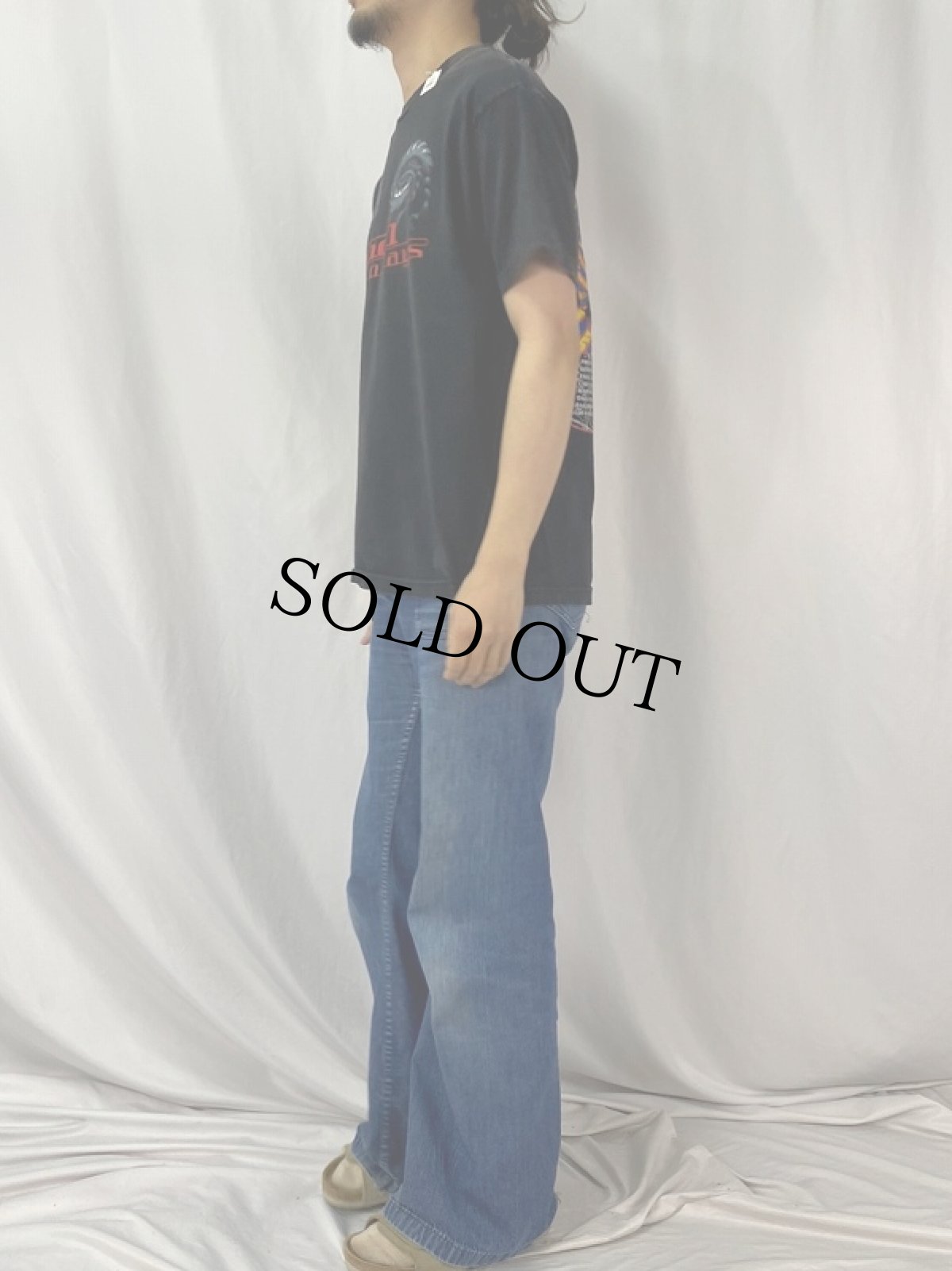画像4: 2006 tool "10000 days" ロックバンドツアーTシャツ L (4)