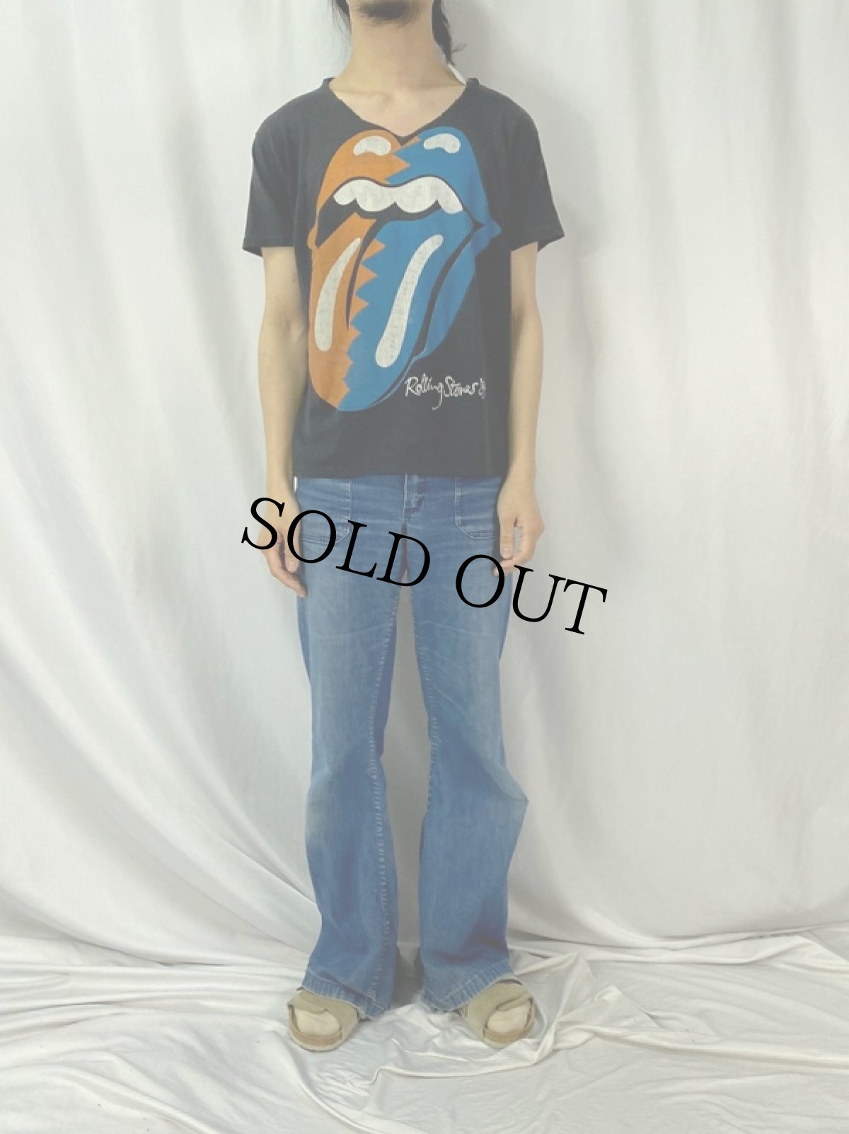 画像2: 1989 The Rolling Stones "THE NORTH AMERICAN TOUR" ロックバンドツアーTシャツ (2)