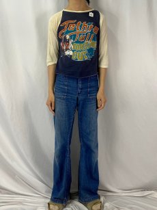 画像3: 70's Jethro Tull "BURSTING OUT" ロックバンド ラグランTシャツ (3)