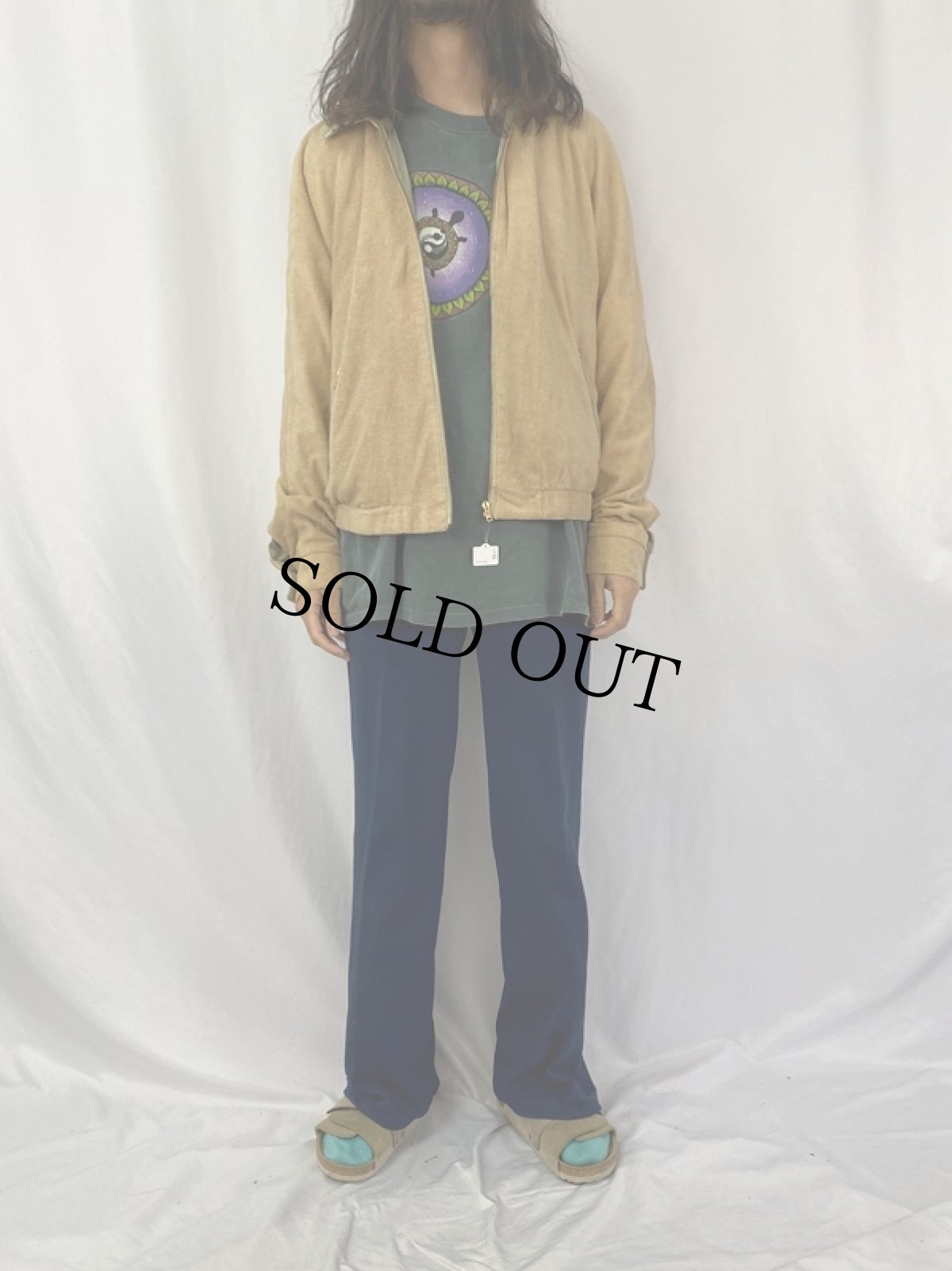 画像6: L'AVION リバーシブル ジップジャケット XL (6)