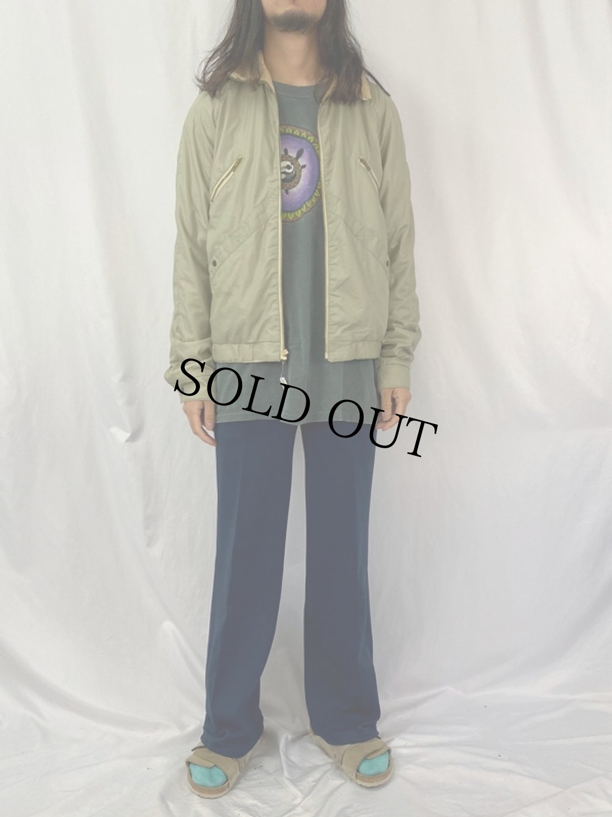 画像3: L'AVION リバーシブル ジップジャケット XL (3)