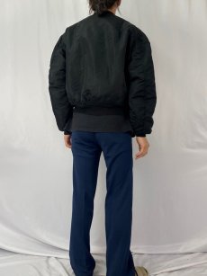 画像5: 民間品 ALPHA INDUSTRIES,INC. MA-1 フライトジャケット X-LARGE (5)