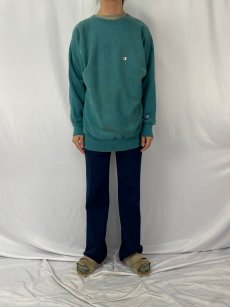 画像2: 90's Champion REVERSE WEAVE USA製 ロゴ刺繡 スウェット XXL (2)