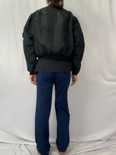 画像5: 民間品 ALPHA INDUSTRIES,INC. MA-1 フライトジャケット LARGE (5)