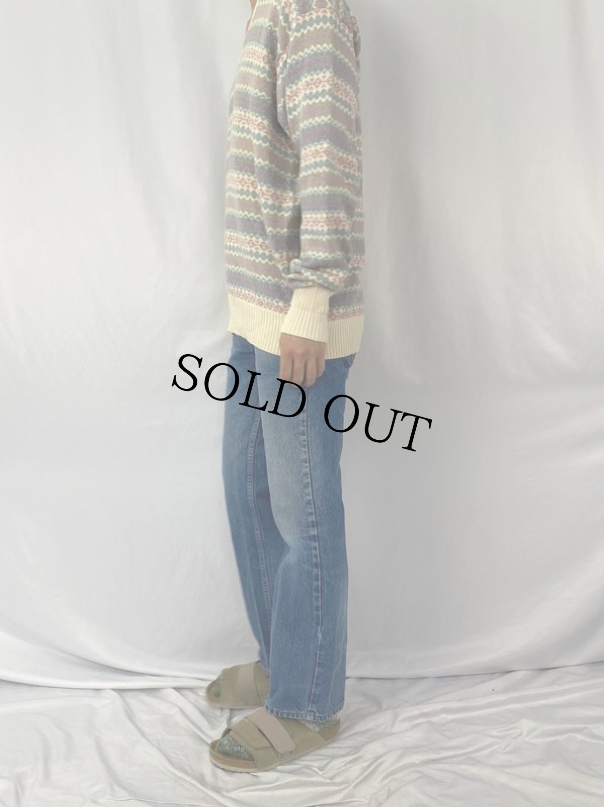 画像3: 90's Levi's 517 USA製 ブーツカットデニムパンツ W31 (3)