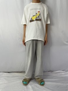 画像2: 2000's  Edward Gorey "The helpful thought for..." イラストTシャツ XL (2)