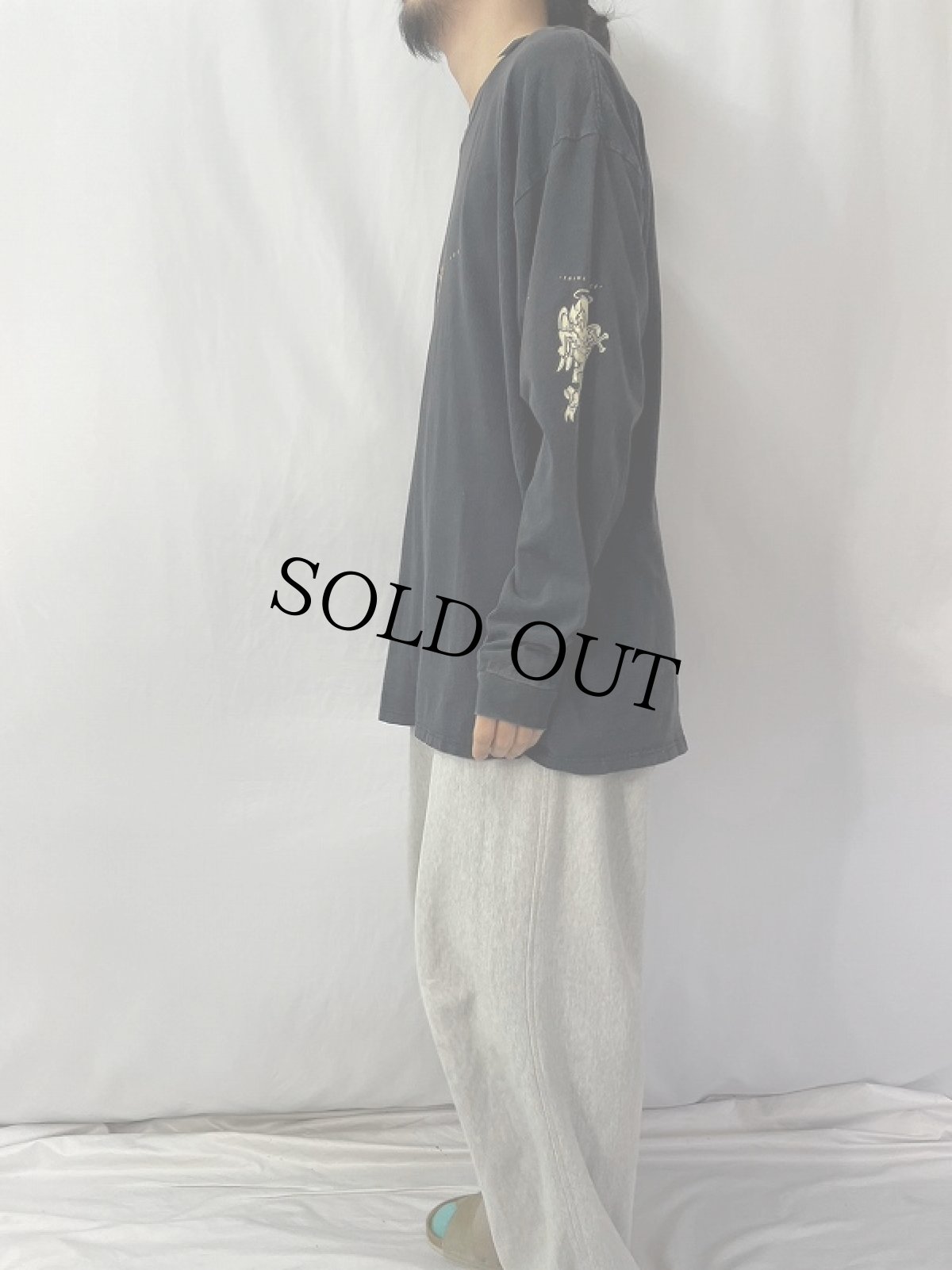 画像3: "BAD TO BE GOOD" 天使&悪魔 プリントロンT (3)