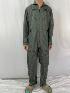 画像2: 60's U.S.AIR FORCE K-2B VERY LIGHT FLYING SUIT MEDIUM-REGULAR (2)