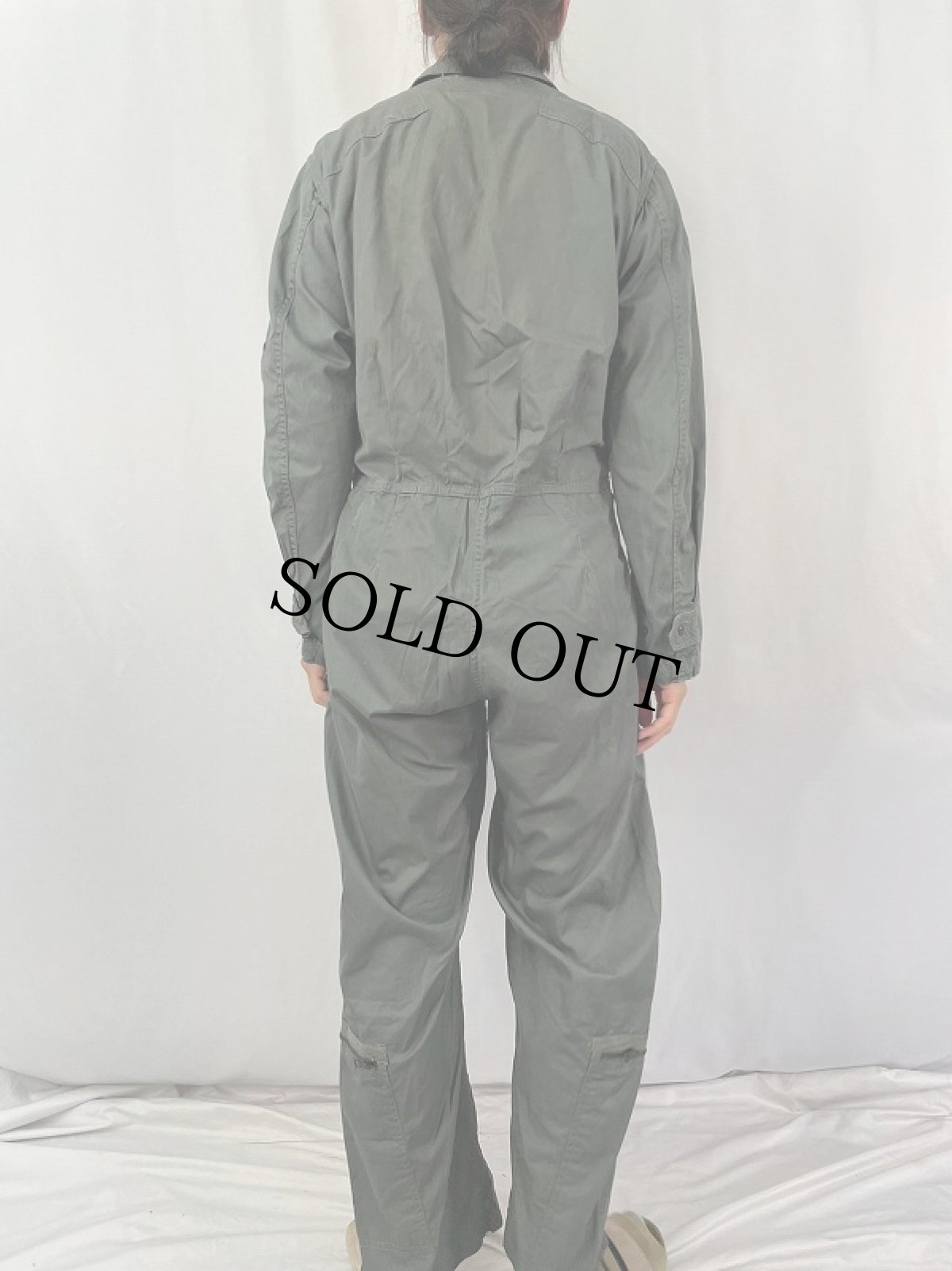 画像4: 60's U.S.AIR FORCE K-2B VERY LIGHT FLYING SUIT MEDIUM-REGULAR (4)