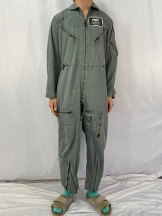 画像2: 60's U.S.AIR FORCE K-2B VERY LIGHT FLYING SUIT MEDIUM-REGULAR (2)