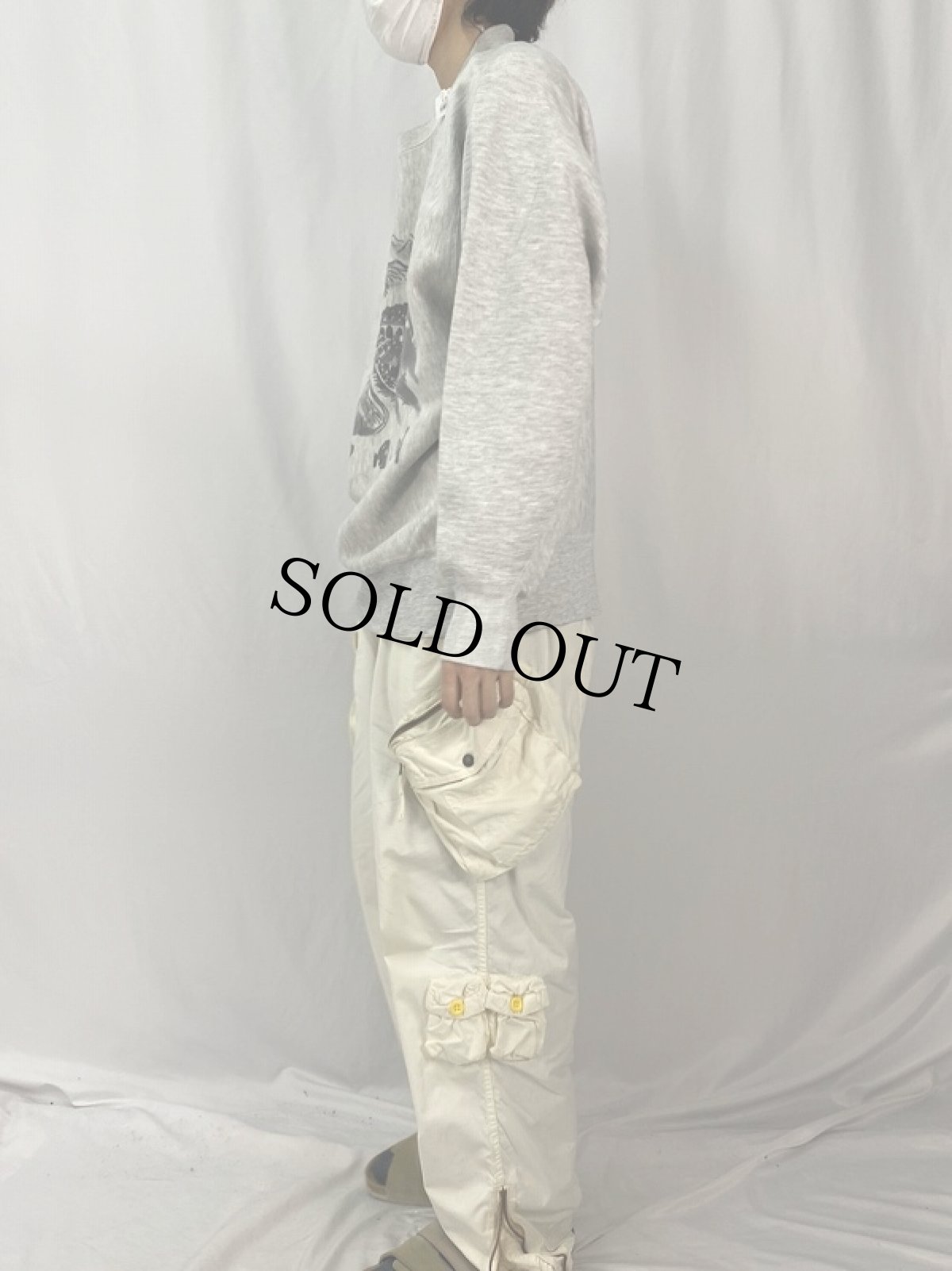 画像3: 〜90's "中国長城" 遺跡プリントスウェット (3)