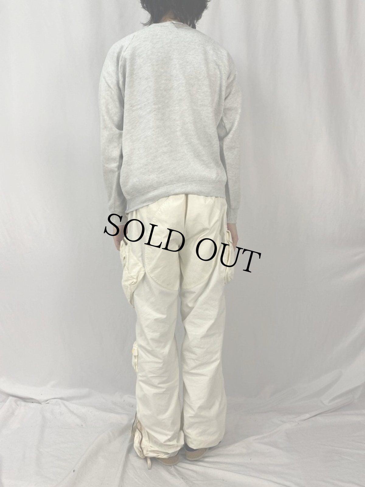 画像4: 90's CHICAGO BULLS USA製 NBAチーム プリントラグランスウェット XL (4)