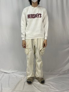 画像2: 90's HERSHEY'S USA製  お菓子企業プリントスウェット L (2)