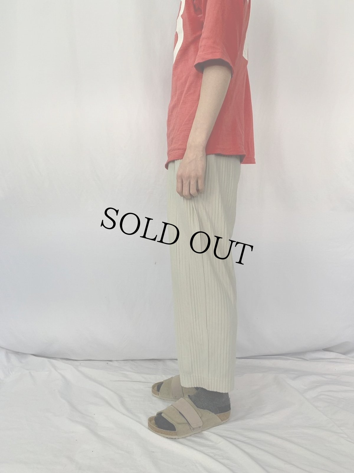 画像3: ISSEY MIYAKE HOMME PLISSE プリーツイージーパンツ W25-47 (3)