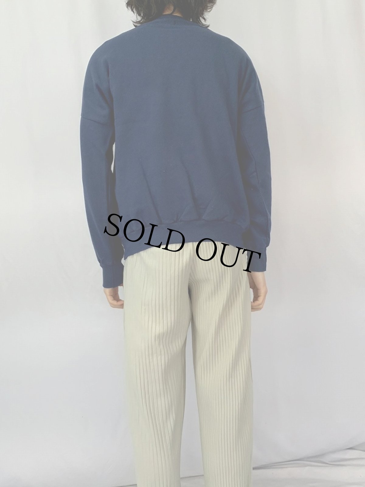 画像4: 80's Yves Saint-Laurent Parfums USA製 "KOUROS" プリントスウェット (4)