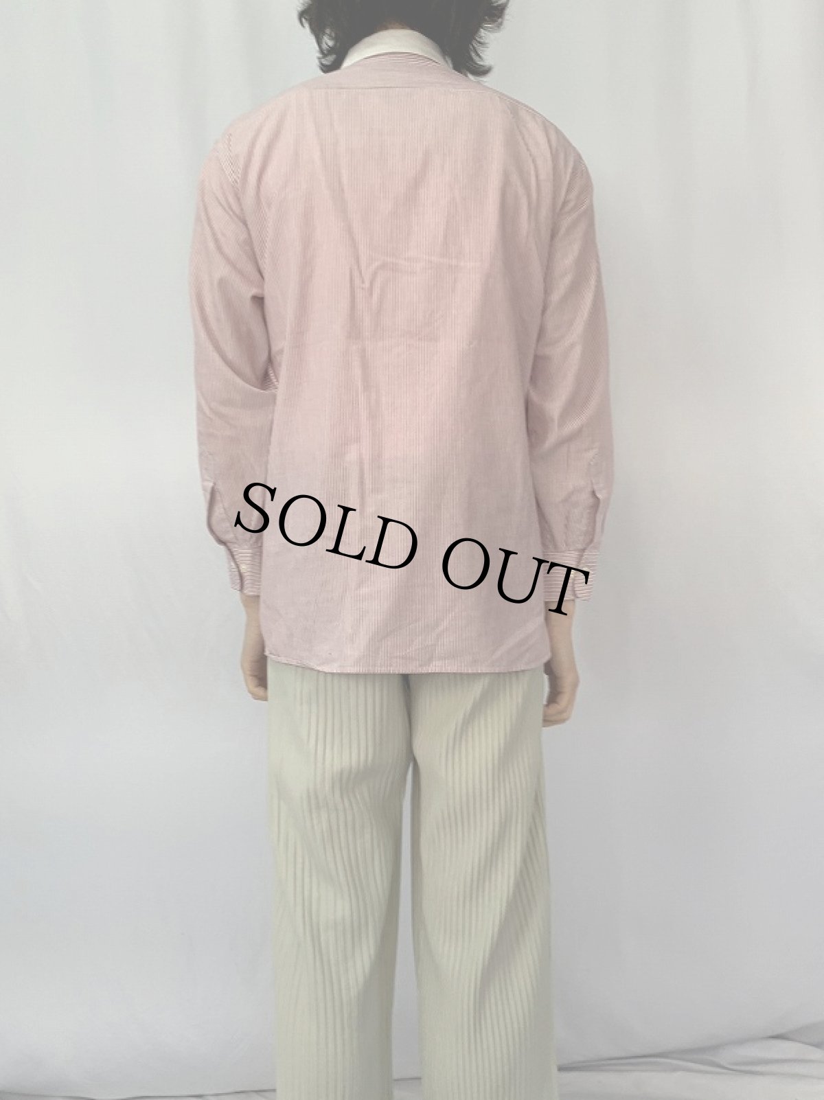 画像4: 80〜90's Christian Dior CHEMISES ストライプ柄 ドレスシャツ (4)