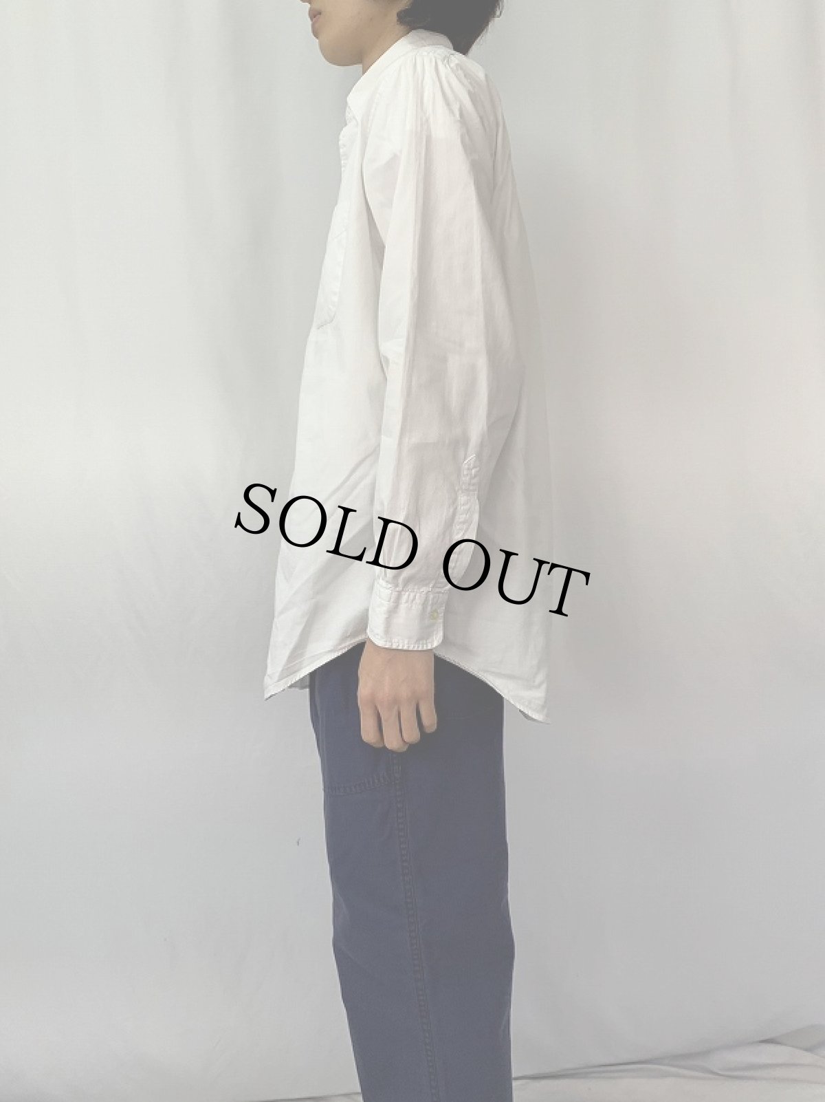 画像3: 70's U.S.NAVY TROUSERS DARK BLUE ユーティリティーベイカーパンツ 36R (3)