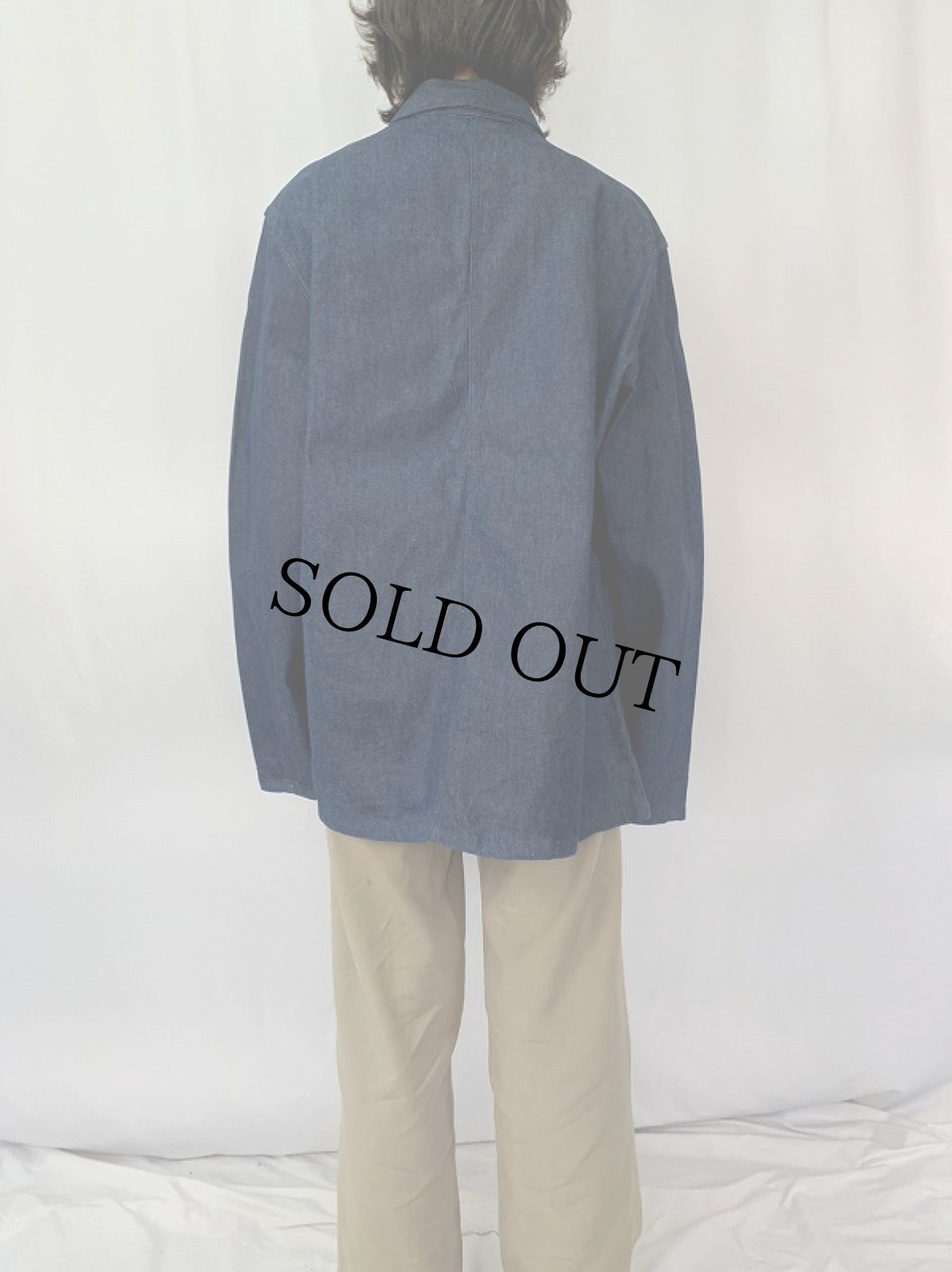 画像4: 70〜80's Anchor Textiles CANADA製 デニムカバーオール DEADSTOCK SIZE50 (4)