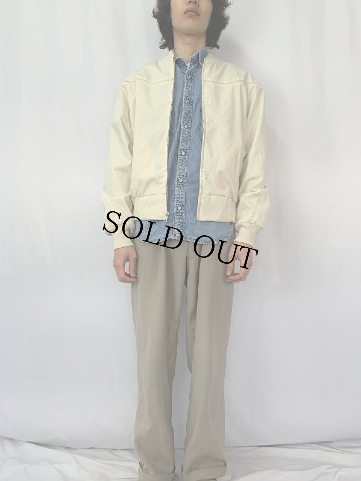 画像2: 70's Sir Jac ダービージャケット SIZE40 (2)