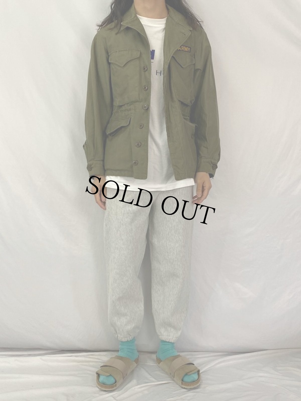 画像2: 50's U.S.ARMY M-50 フィールドジャケット (2)