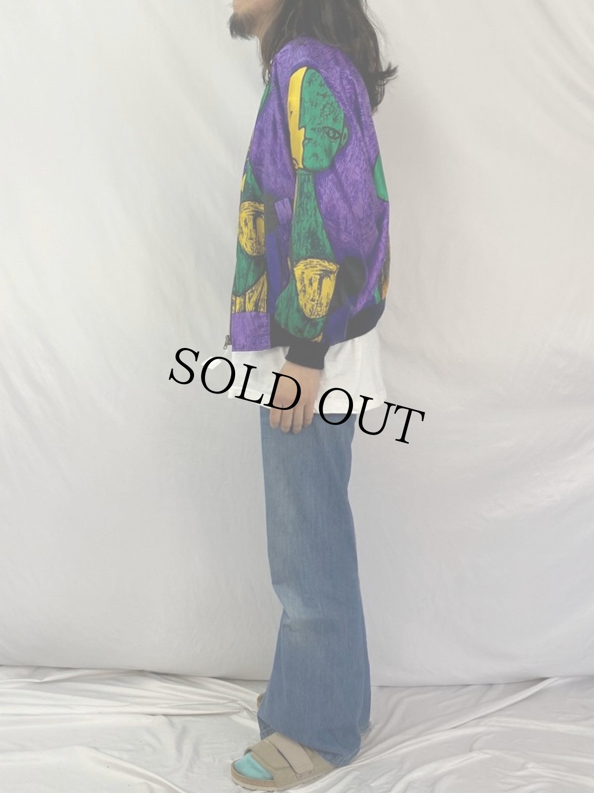 画像3: Picasso アート柄 ジップジャケット (3)