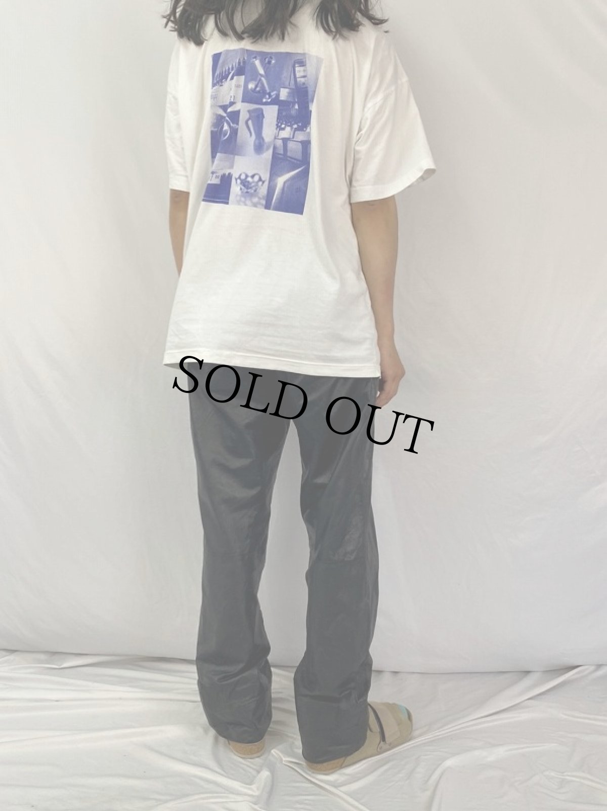 画像4: CANADA製 レザーパンツ W33 (4)