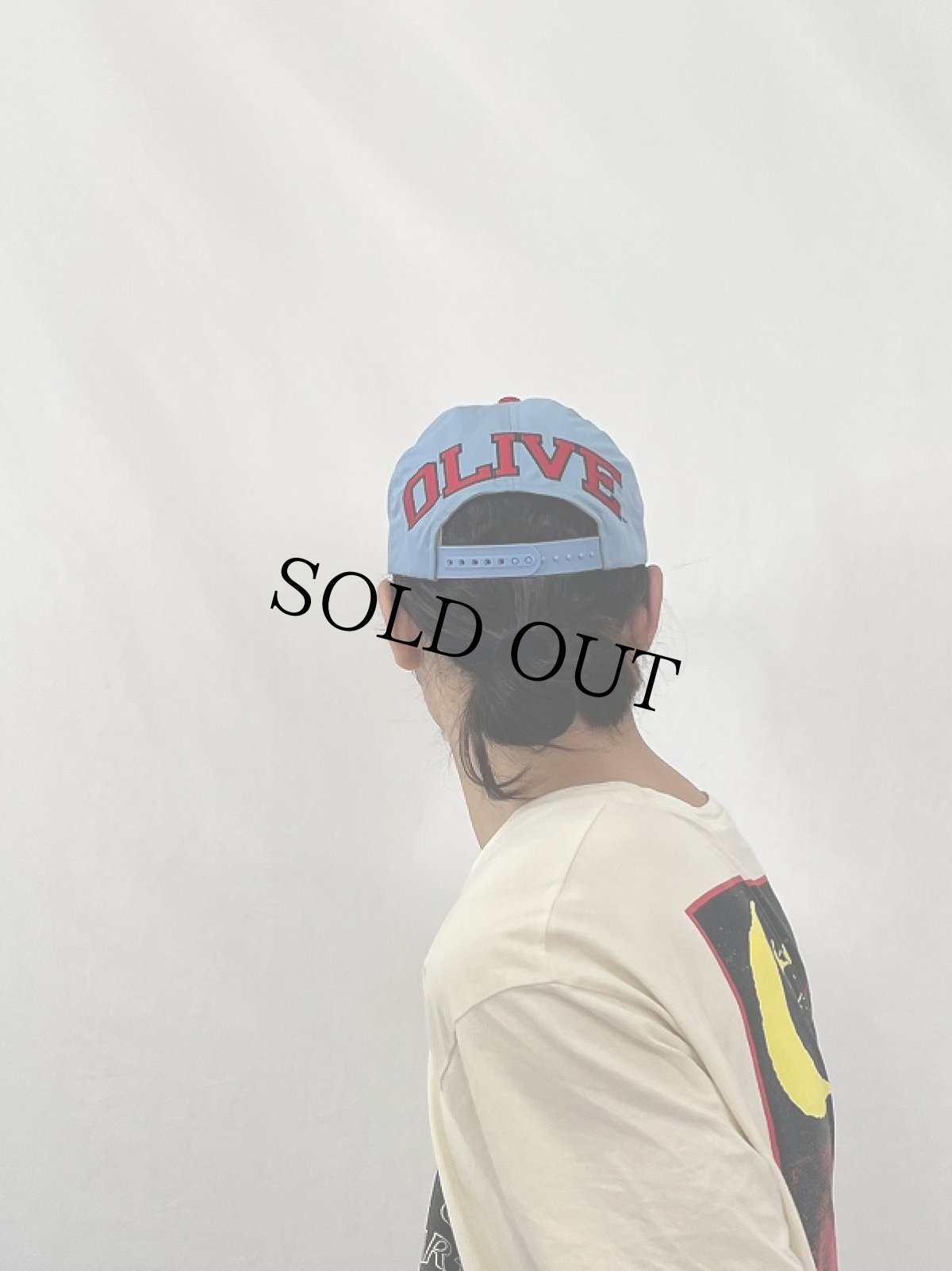 画像4: 90's POPEYE "OLIVE" スナップバック キャラクター刺繍 キャップ (4)