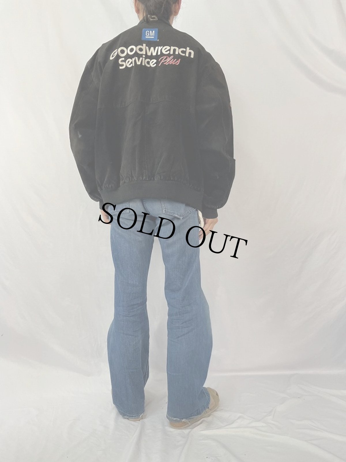 画像4: HASE AUTHENTICS 刺繡レーシングジャケット 2XL (4)