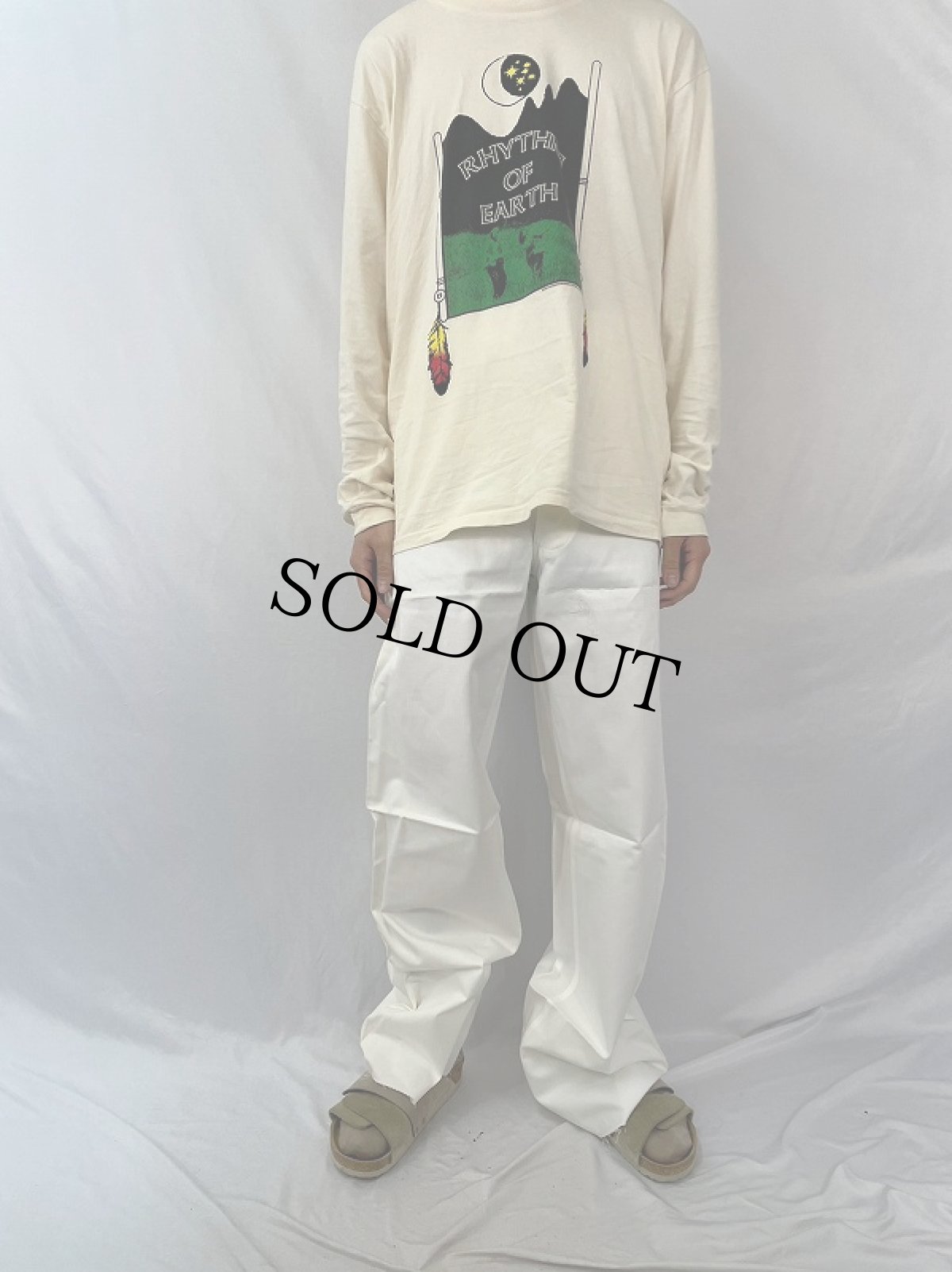 画像2: 70's U.S.NAVY セーラーパンツ DEADSTOCK W34 (2)