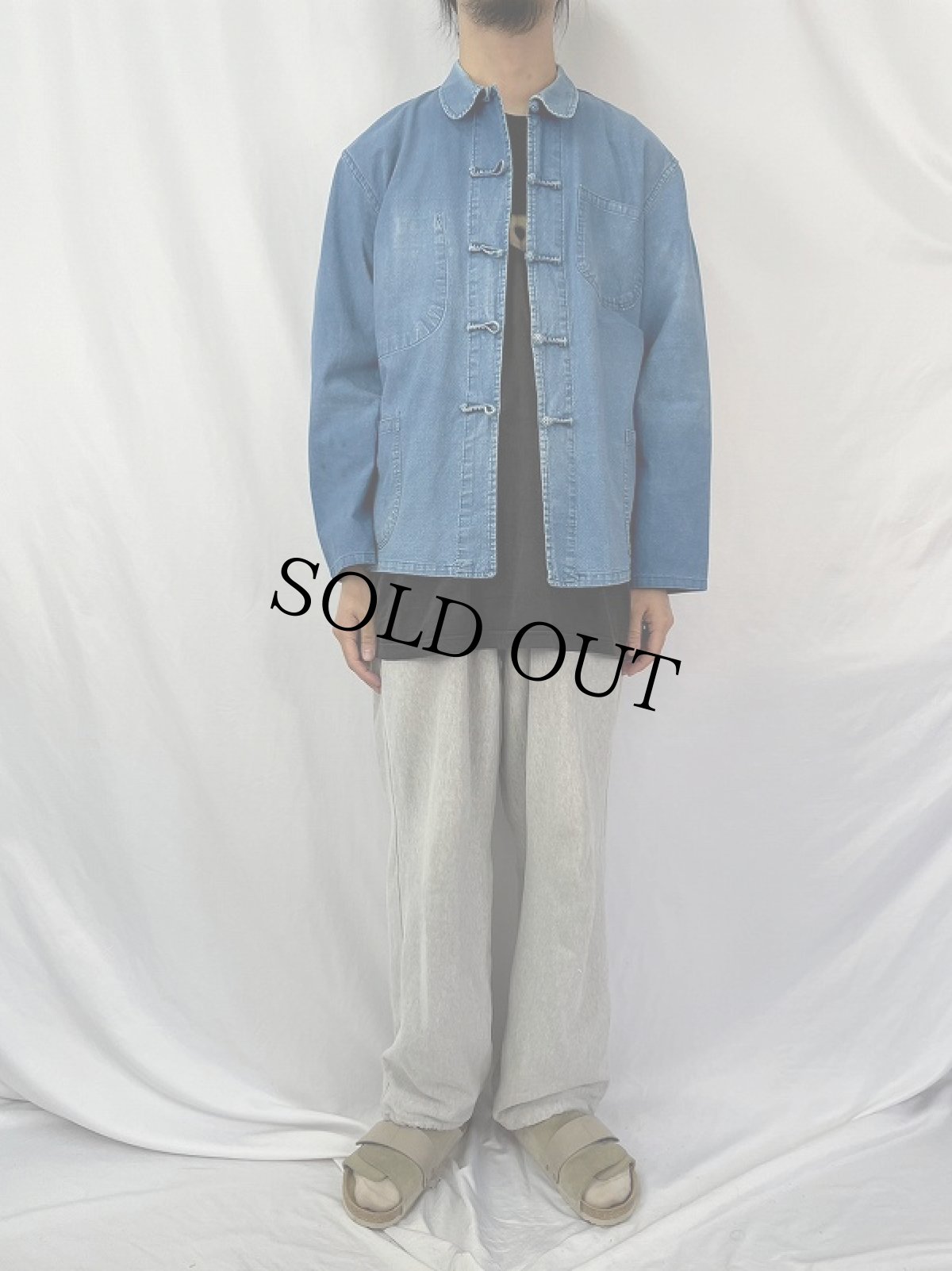 画像2: フレンチチャイナジャケット SIZE56 (2)