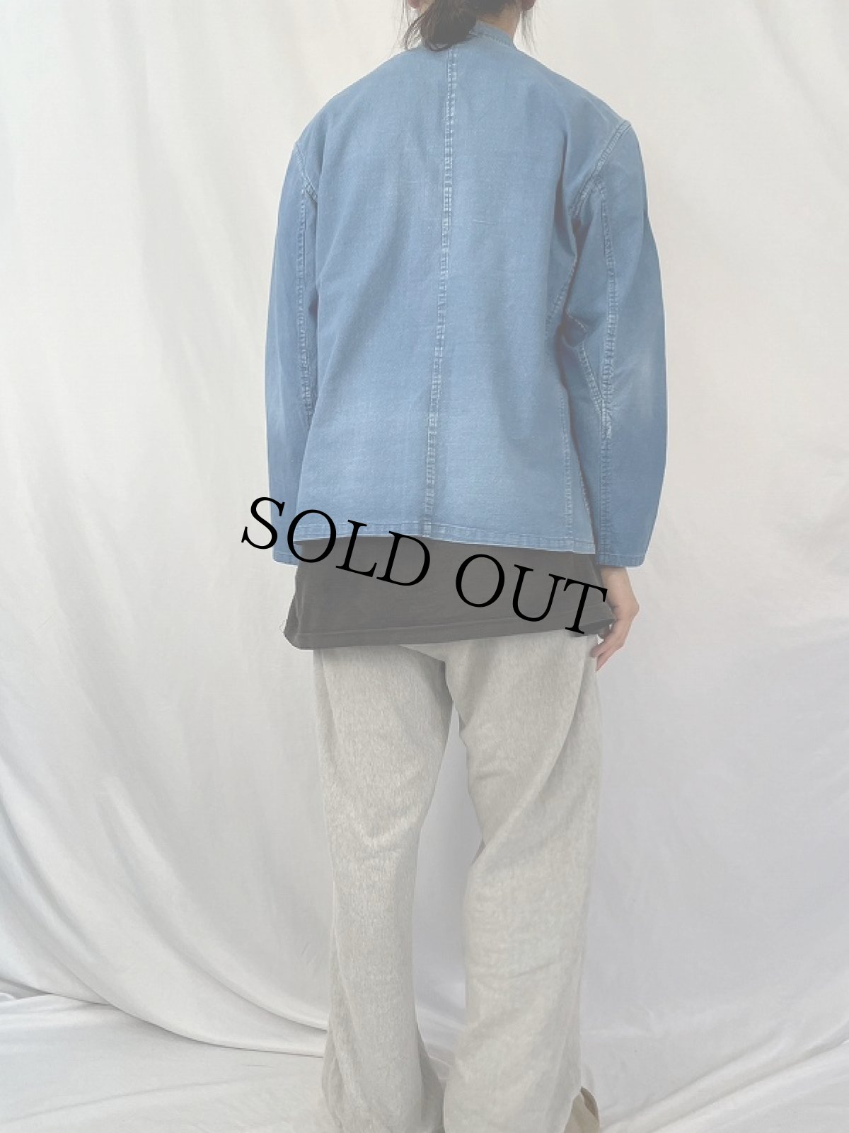 画像4: フレンチチャイナジャケット SIZE56 (4)