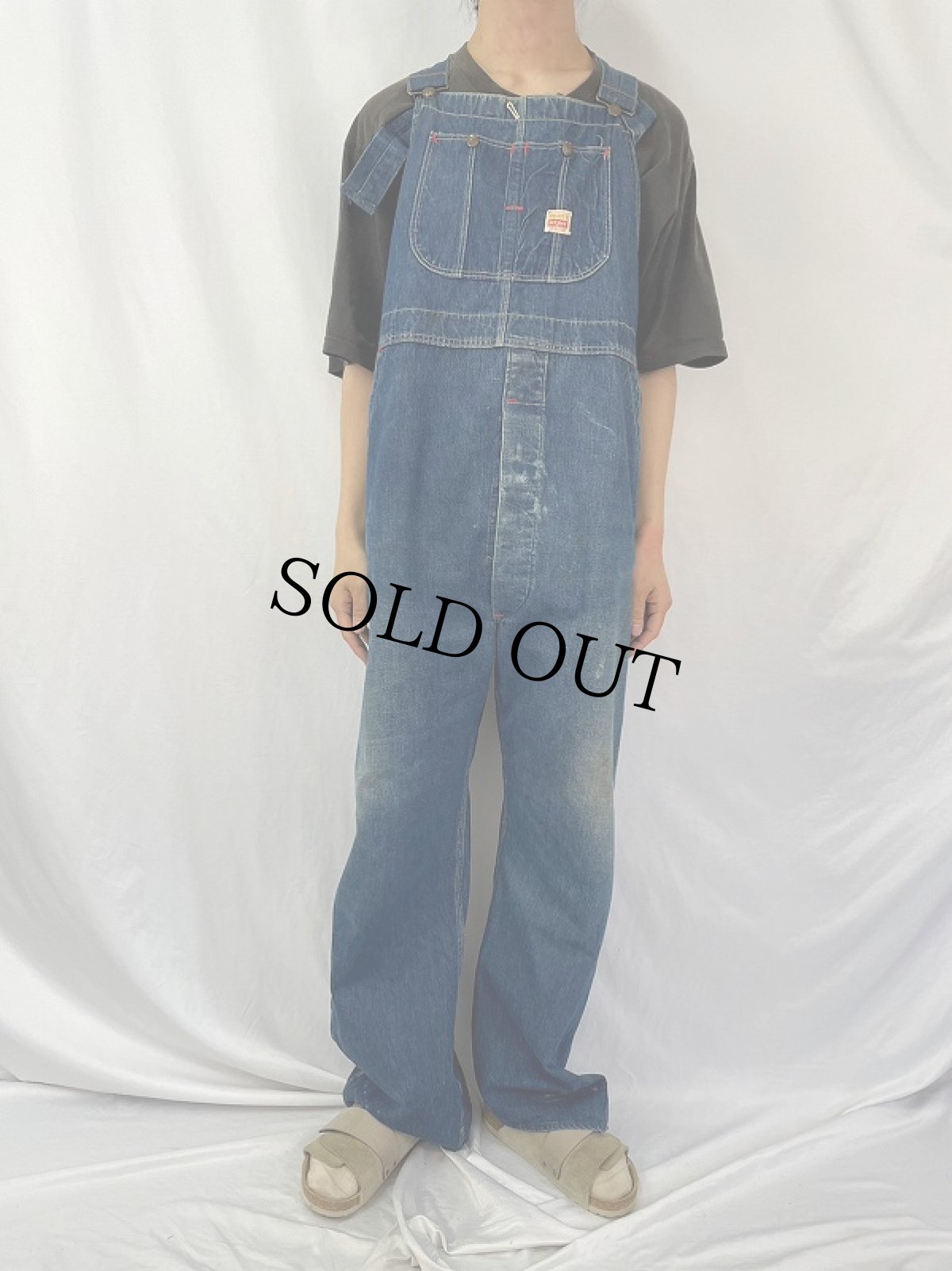 画像2: 50's PENNEY'S PAYDAY デニムオーバーオール (2)