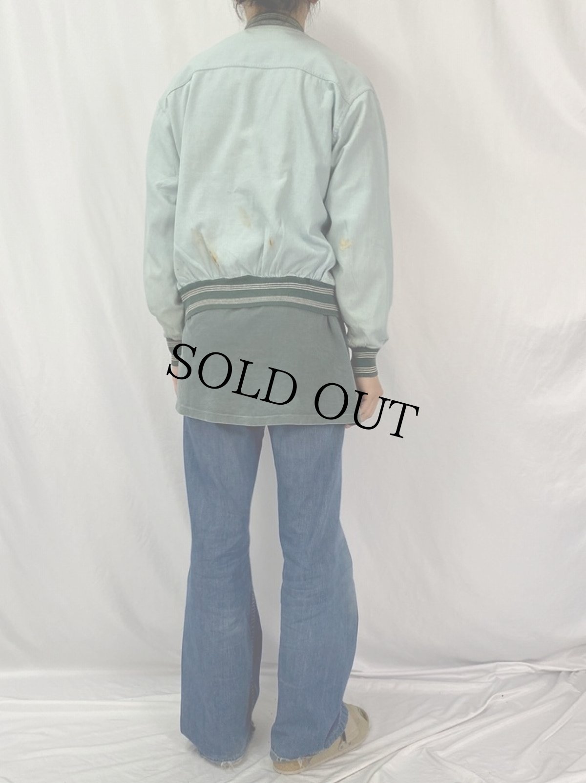 画像4: 50's コットンスポーツジャケット (4)