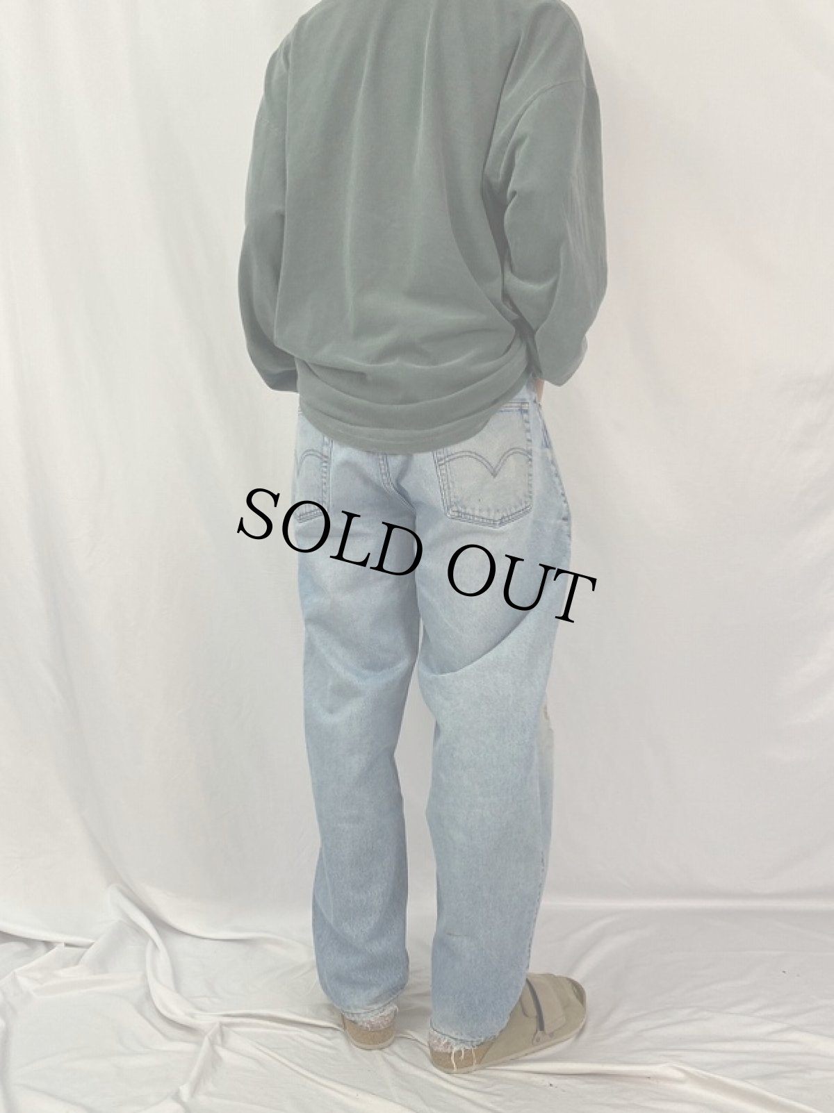 画像4: Levi's SILVER TAB "BAGGY" デニムパンツ W35 (4)