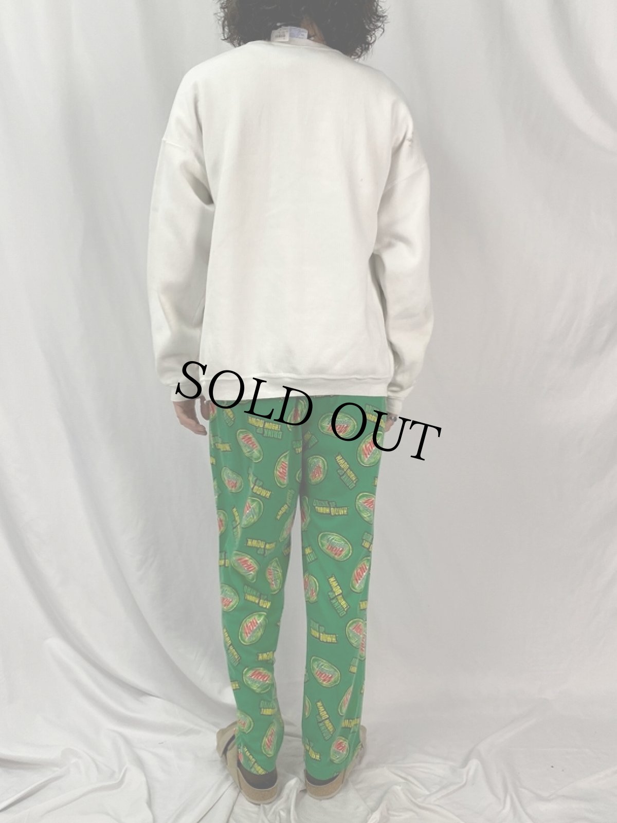 画像4: 90's BULL HEAD イラストプリントスウェット XL (4)