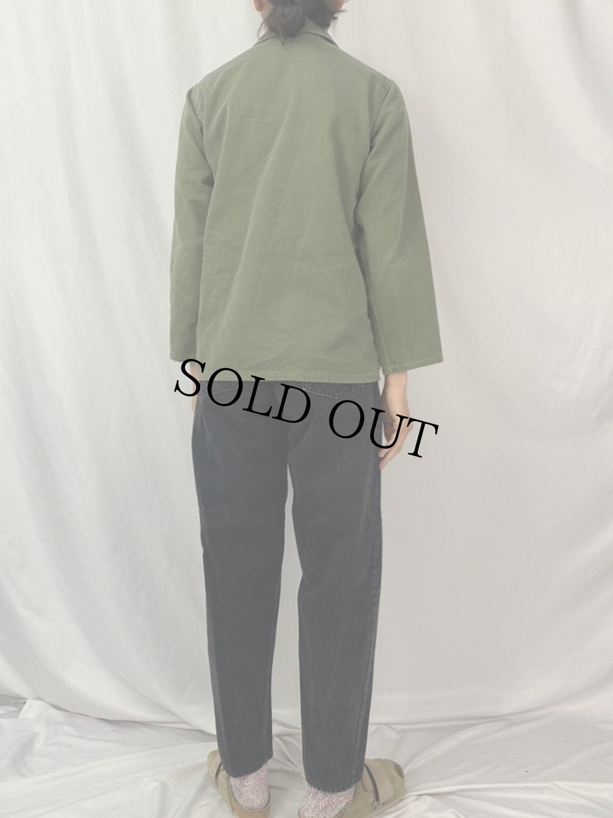 画像4: 40's U.S.ARMY 13スター M-43 HBTジャケット (4)