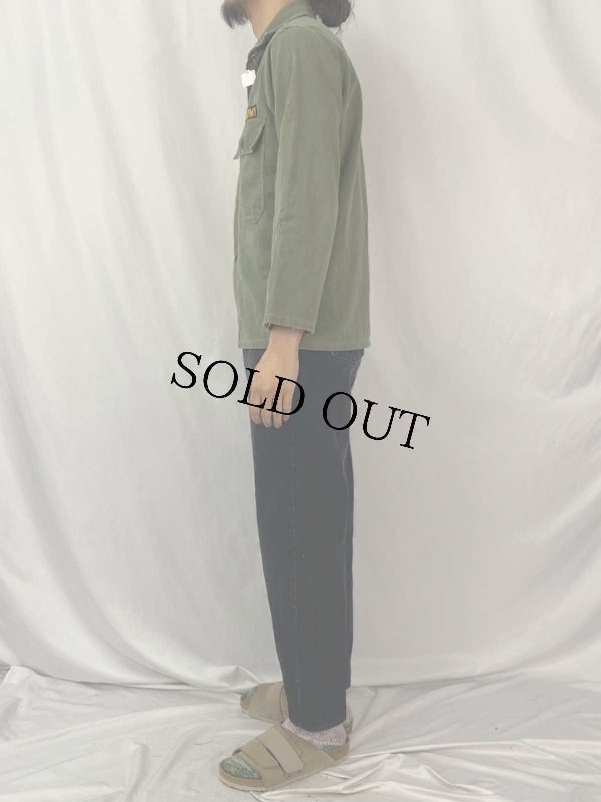 画像3: 40's U.S.ARMY 13スター M-43 HBTジャケット (3)