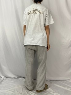 画像4: 00's Les Miserables ミュージカルプリントTシャツ XL (4)